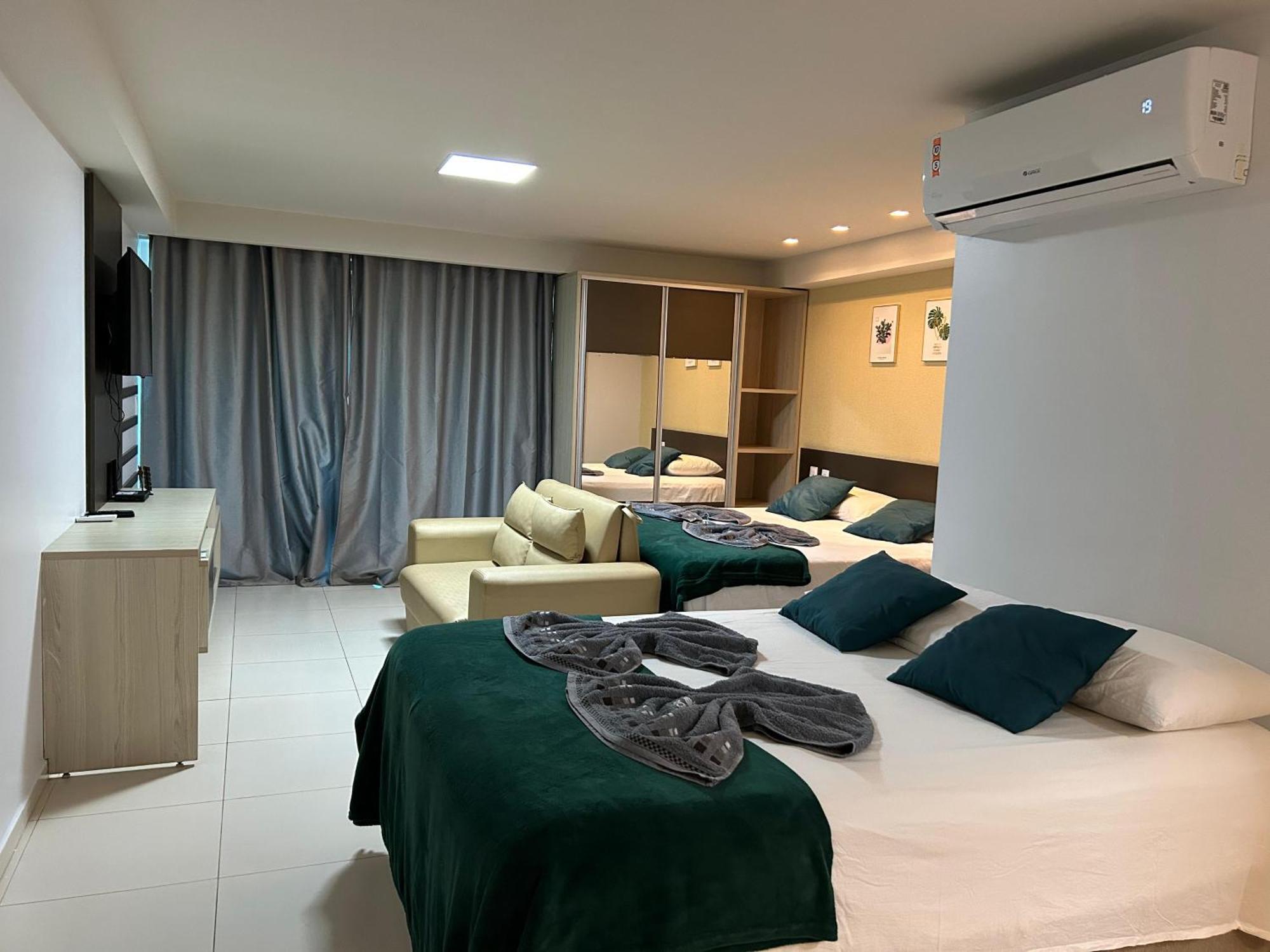 Aparthotel Tabatinga Flat - Beira Mar Conde  Esterno foto