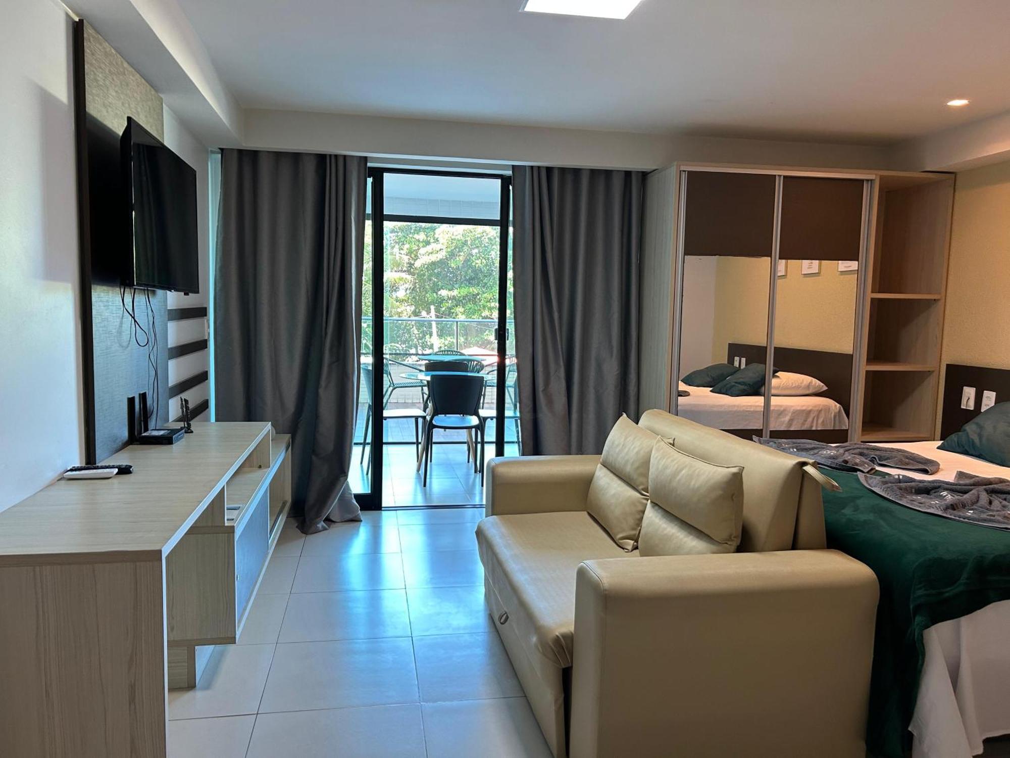 Aparthotel Tabatinga Flat - Beira Mar Conde  Esterno foto